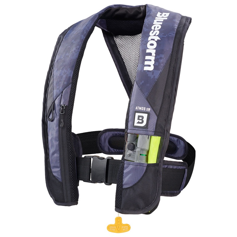 Bluestorm Atmos 40 Auto Type II Inflatable PFD – Apex Black TIN971682132