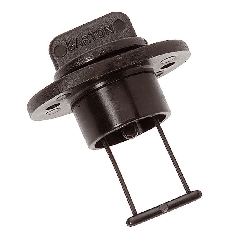 Barton Marine Transom Bung & Socket Set – Black