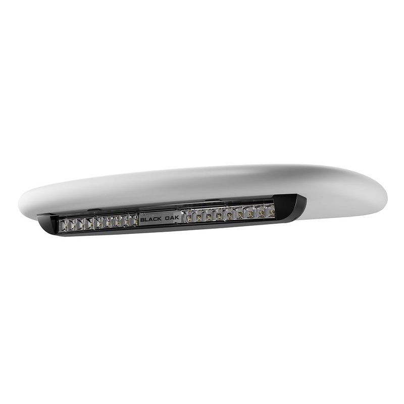 Black Oak Low Profile Marine Bar – Flood – Undermount – Black