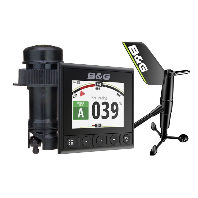 B&G Triton2 Speed, Depth & Wireless Wind System Pack – Triton? 4.1 Color Display, DST810 Transducer, WS320 Wireless Wind Sensor & NMEA2000 Starter Kit