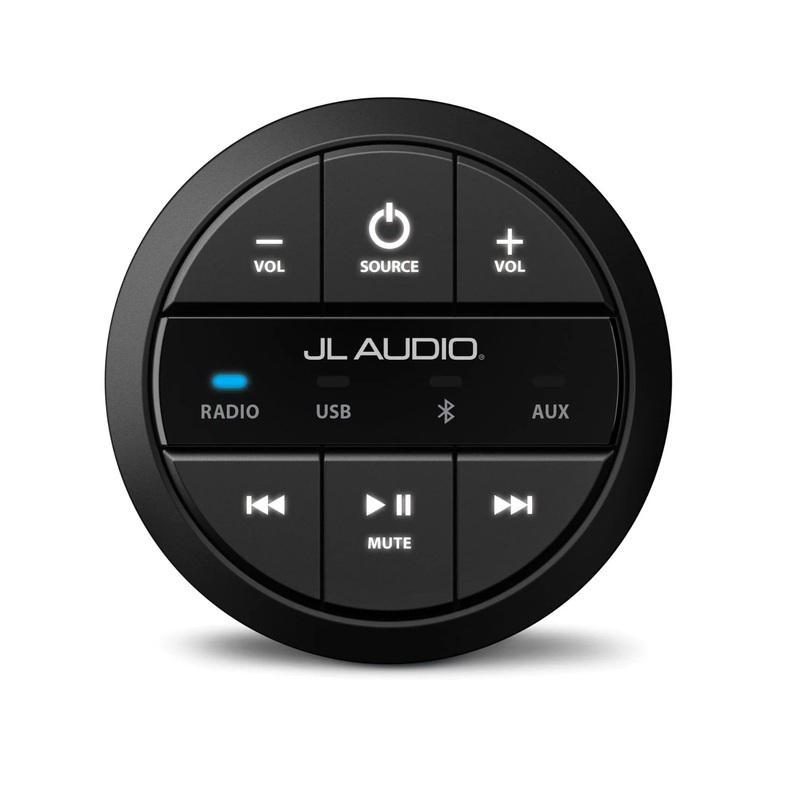 JL Audio MMR-20-BE Round Wired Remote for MediaMaster