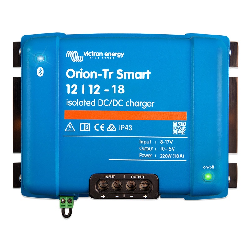 Victron Orion-TR Smart 12/12-18A 18A (220W) Isolated DC-DC Charger or Power Supply