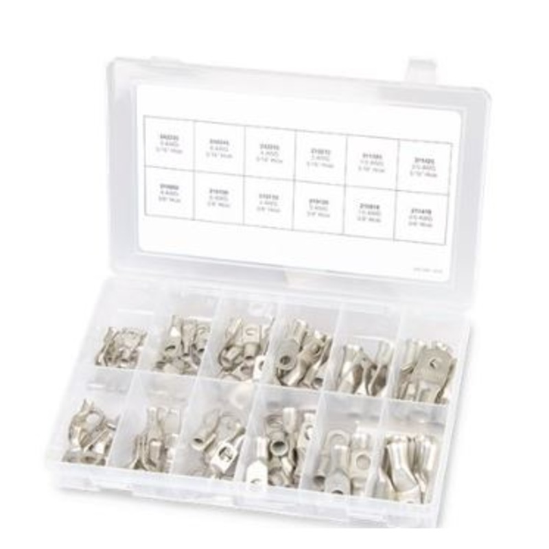 Ancor 100pc Tinned Copper Lug Kit