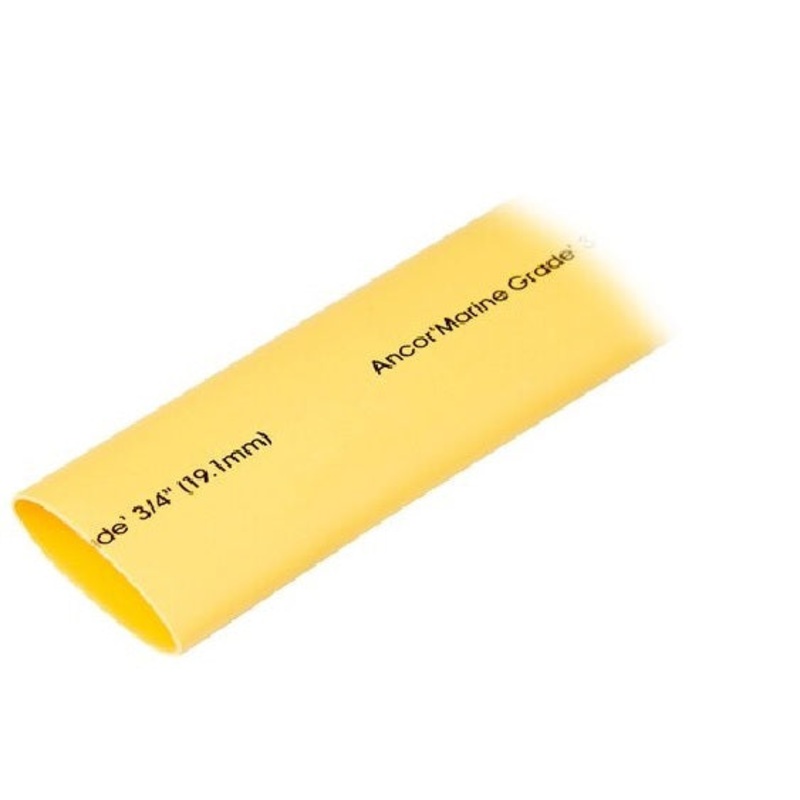 Ancor 3/4 x 48 Yellow Heat Shrink Tubing