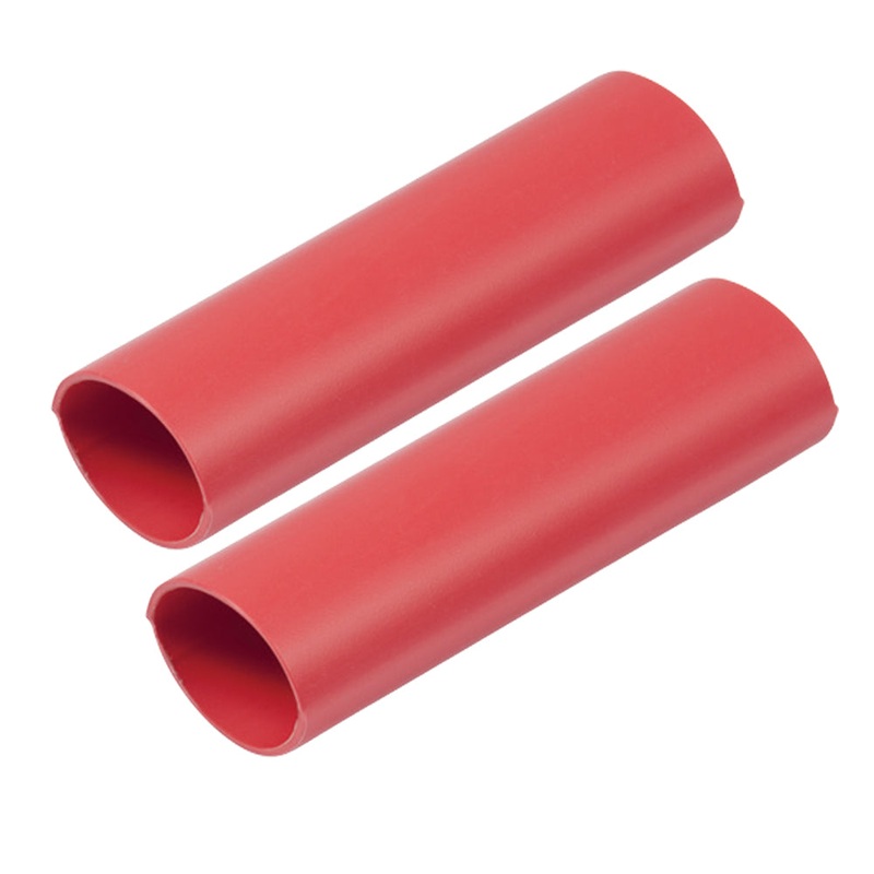 Ancor Heavy Wall Heat Shrink Tubing – 1 x 12 – 2-Pack – Red