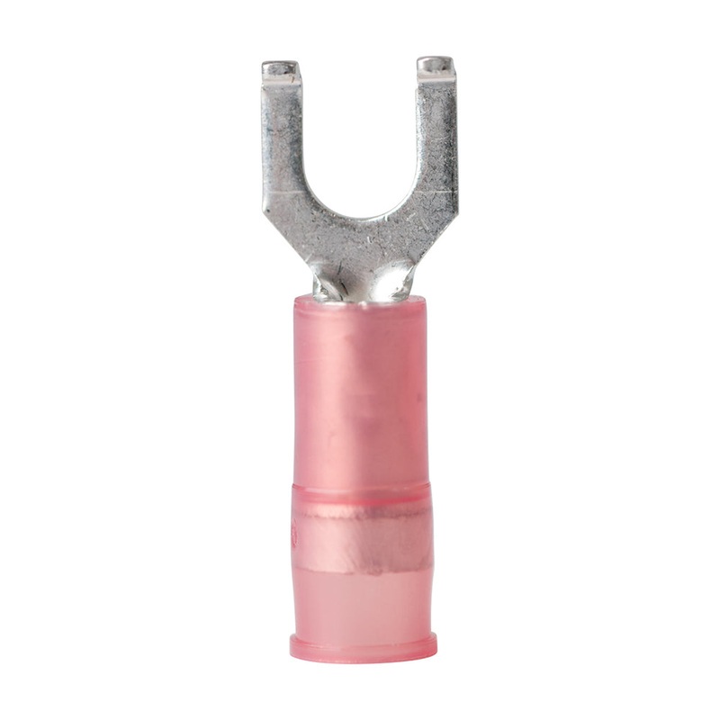 Ancor 22-18 AWG – #8 Nylon Flanged Spade Terminal – 100-Pack