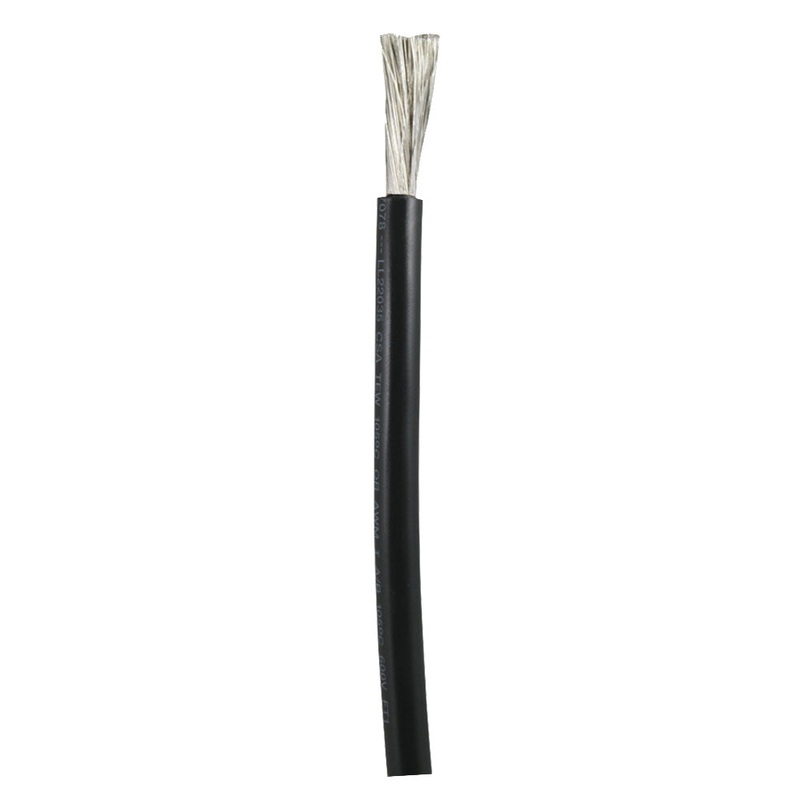 Ancor Black 1 AWG Battery Cable – Sold By The Foot