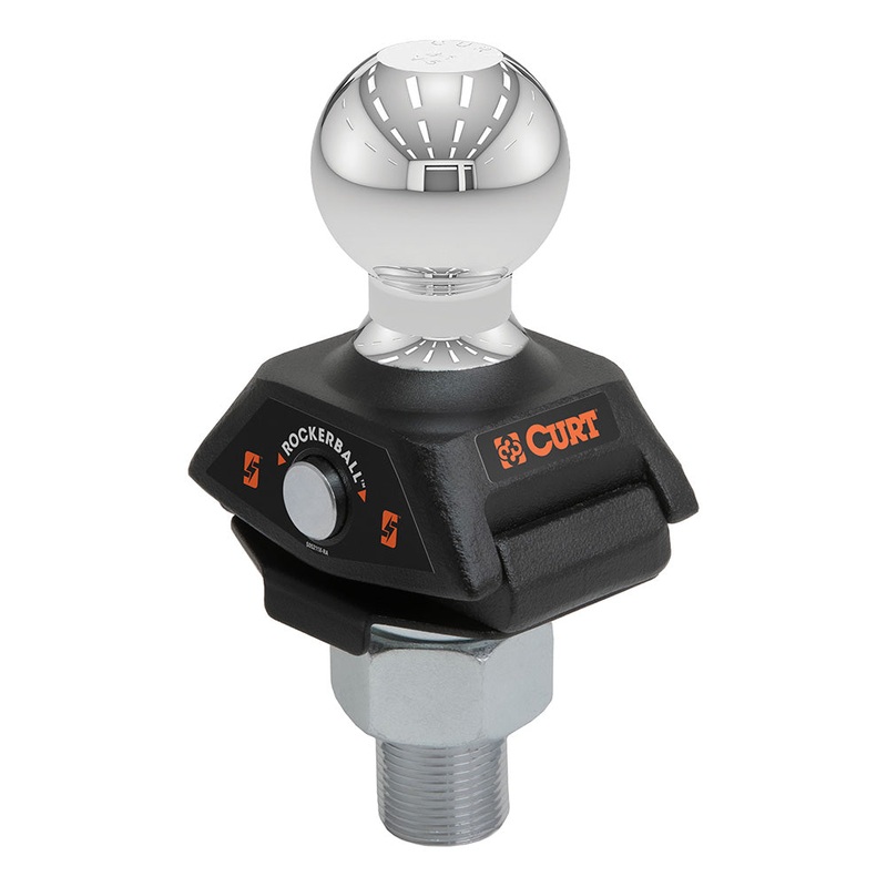 CURT 2-5/16 RockerBall Cushion Hitch Trailer Ball – 12,000 lbs