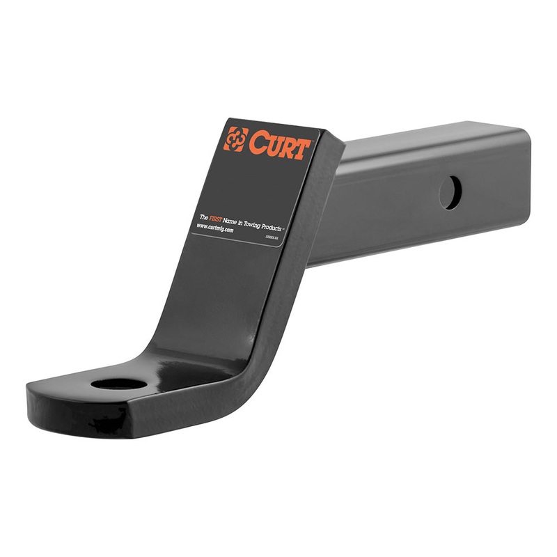 CURT Class 3 Ball Mount – 2 Shank – 7,500 lbs – 4 Drop & 8-1/4 Long