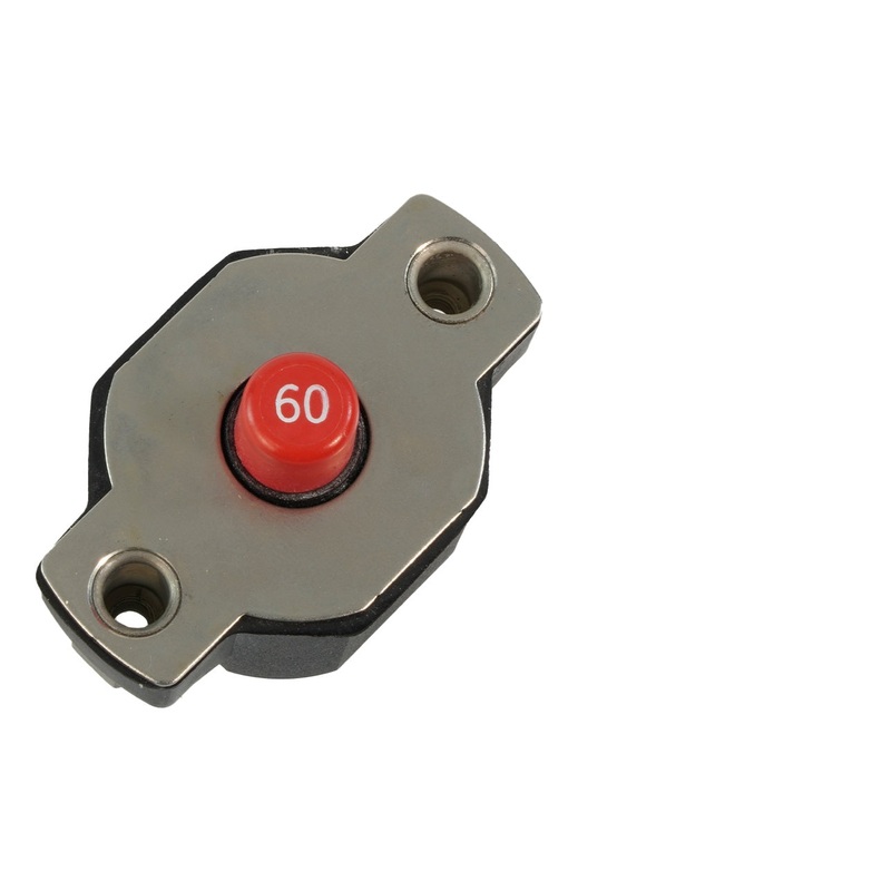EGIS 60A Medium Duty Push Button Circuit Breaker