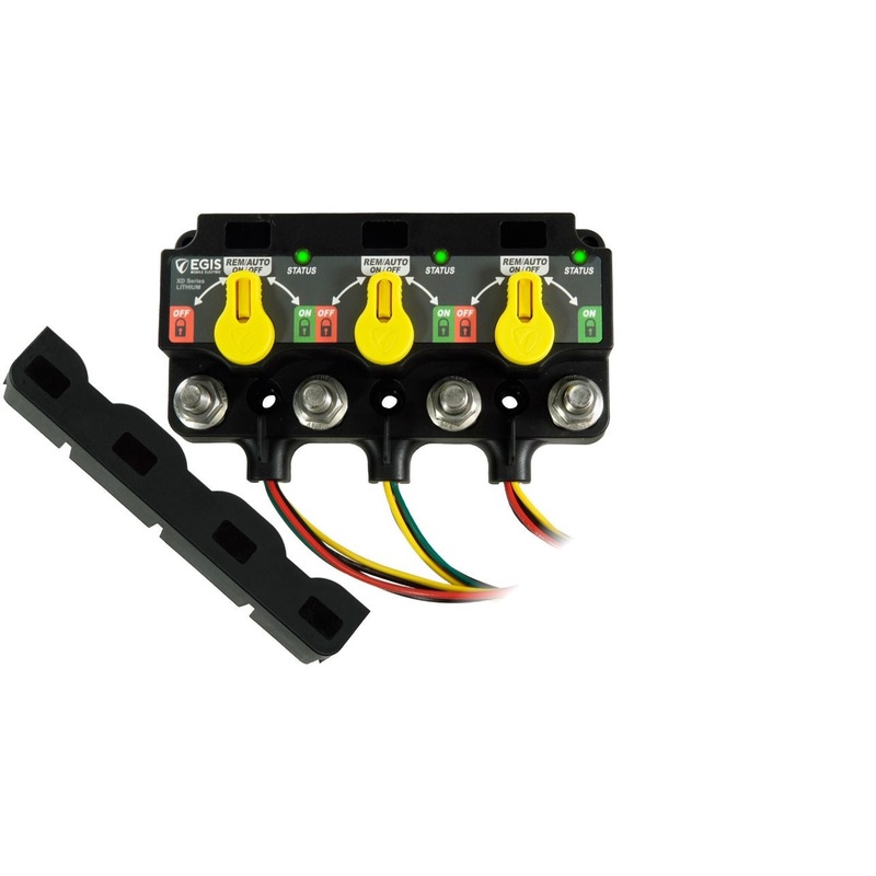 EGIS 8520-1350 XD Triple Flex Automatic Charging Relay with Knobs