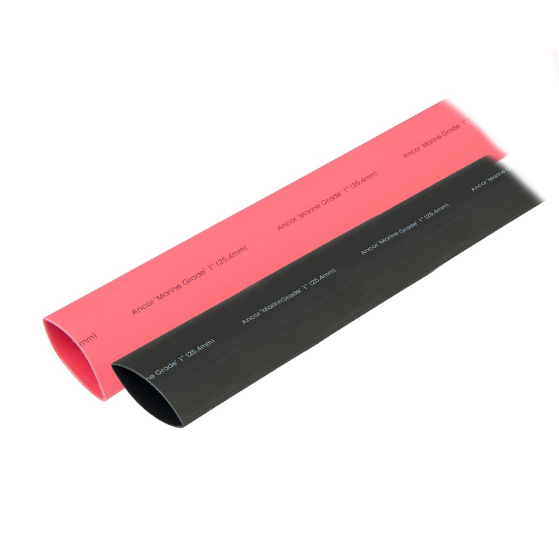 Ancor Heat Shrink Tubing 1 x 3 – Black & Red Combo