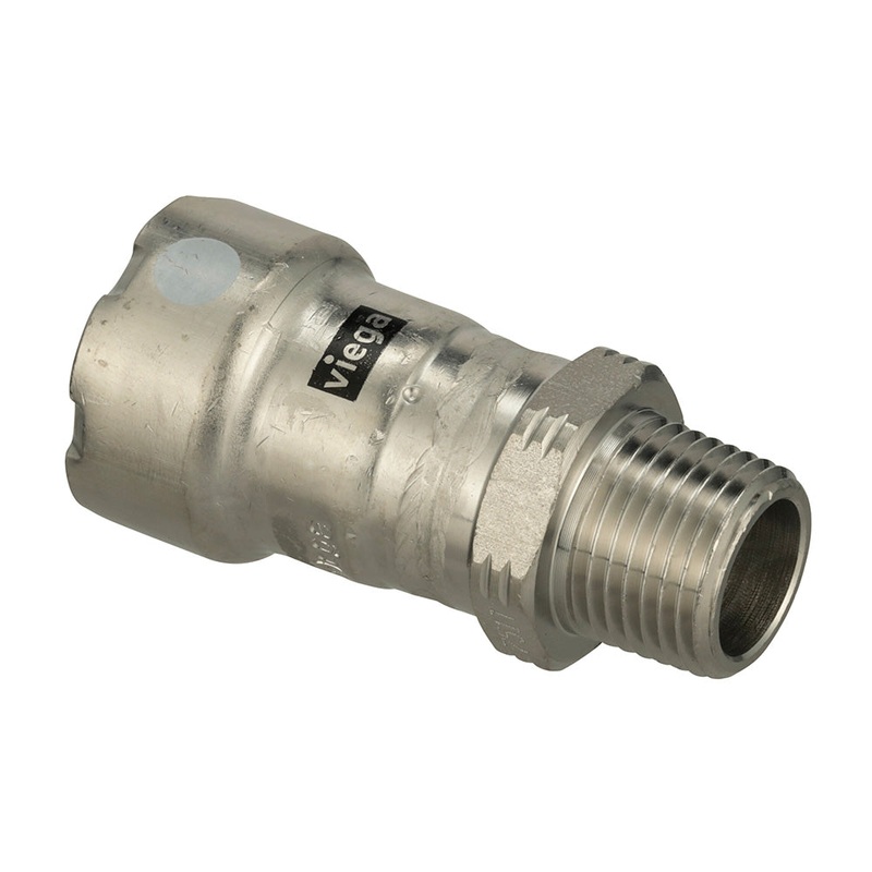 Viega MegaPress 316 FKM MPT Adapter – 1 x 1 (MPT)