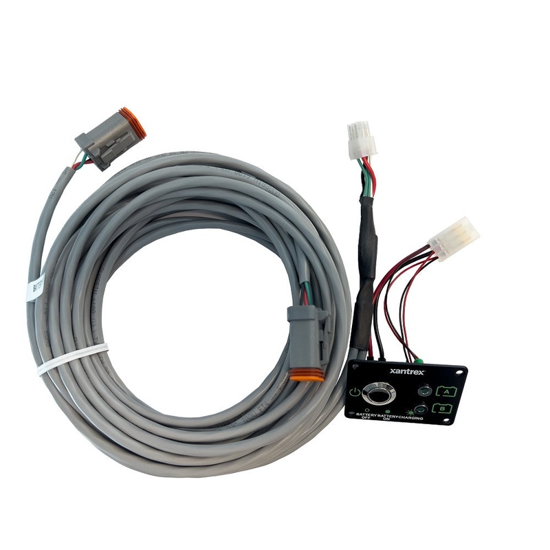 Xantrex Remote On/Off Switch with LED’s for 4-Pin D Connector