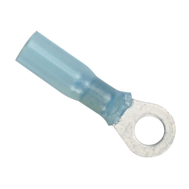 Ancor 16-14 Gauge – #10 Heat Shrink Ring Terminal – 3-Pack