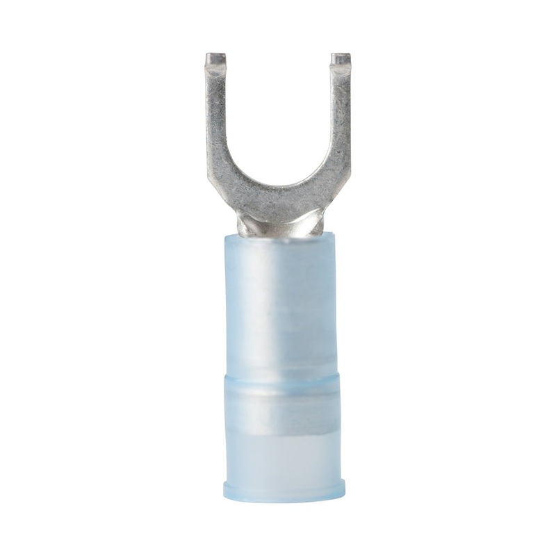 Ancor 16-14 AWG – #10 Nylon Flanged Spade Terminal – 25-Pack