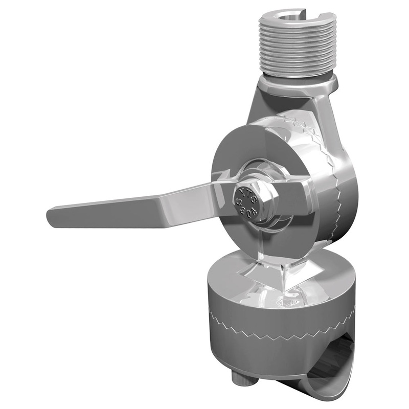 Shakespeare 4188-SL Rail Mount Ratchet Mount for 1 to 1.5 Rails [4188-SL]