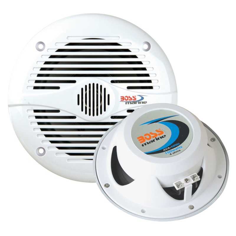Boss Audio 5.25 MR50W Speakers – White – 150W [MR50W]