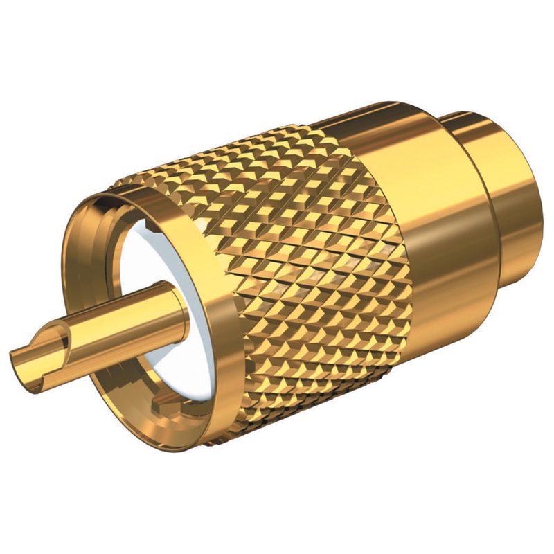 Shakespeare PL-259-G Standard Marine Radio – Antenna Connector [PL-259-G]