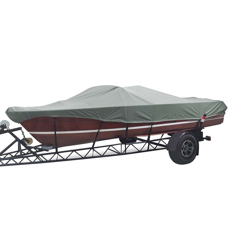 Carver Sun-DURA? Styled-to-Fit Boat Cover f/22.5′ Tournament Ski Boats – Grey
