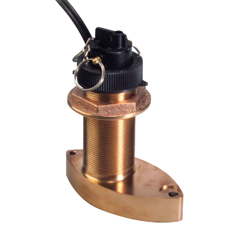 Raymarine B744V Bronze Thru Hull Triducer w/45′ Cable [A26043]