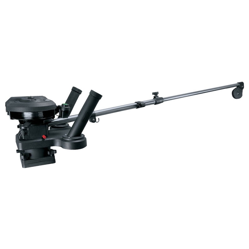 Scotty 1116 Propack 60 Telescoping Electric Downrigger w/ Dual Rod Holders and Swivel Base [1116]
