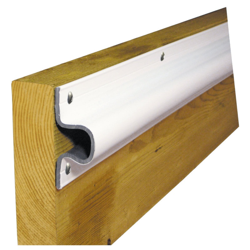 Dock Edge C Guard Economy PVC Profiles 10ft Roll – White [1132-F]