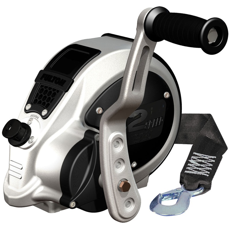 Fulton F2 Trailer Winch 3,200 lbs. – 2-Speed w/Strap [FW32000101]