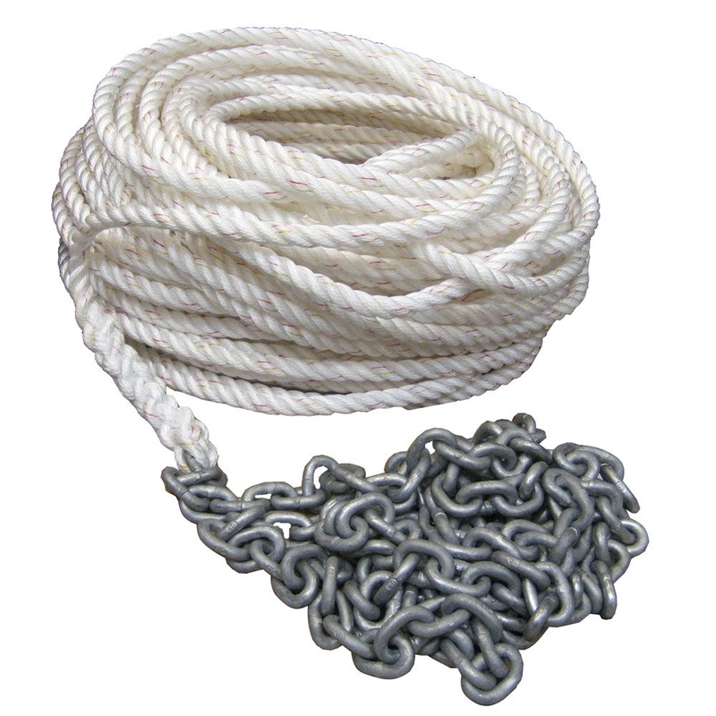 Powerwinch 300′ of 1/2 Rope 15′ of 1/4 HT Chain Rode [P10295]