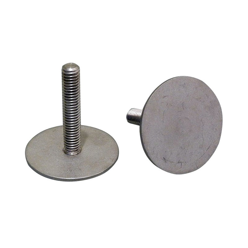 Weld Mount 2 Tall Stainless Stud w/3/8 x 16 Threads – Qty. 5 [3816325]