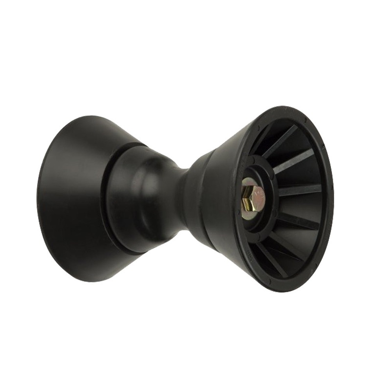 C.E. Smith 4 Bow Bell Roller Assembly – Black TPR [29333]