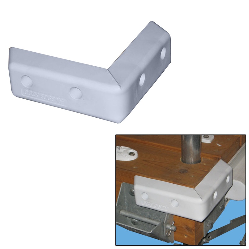 Dock Edge Protect Corner HD 16 PVC Dock Bumper [1059-F]