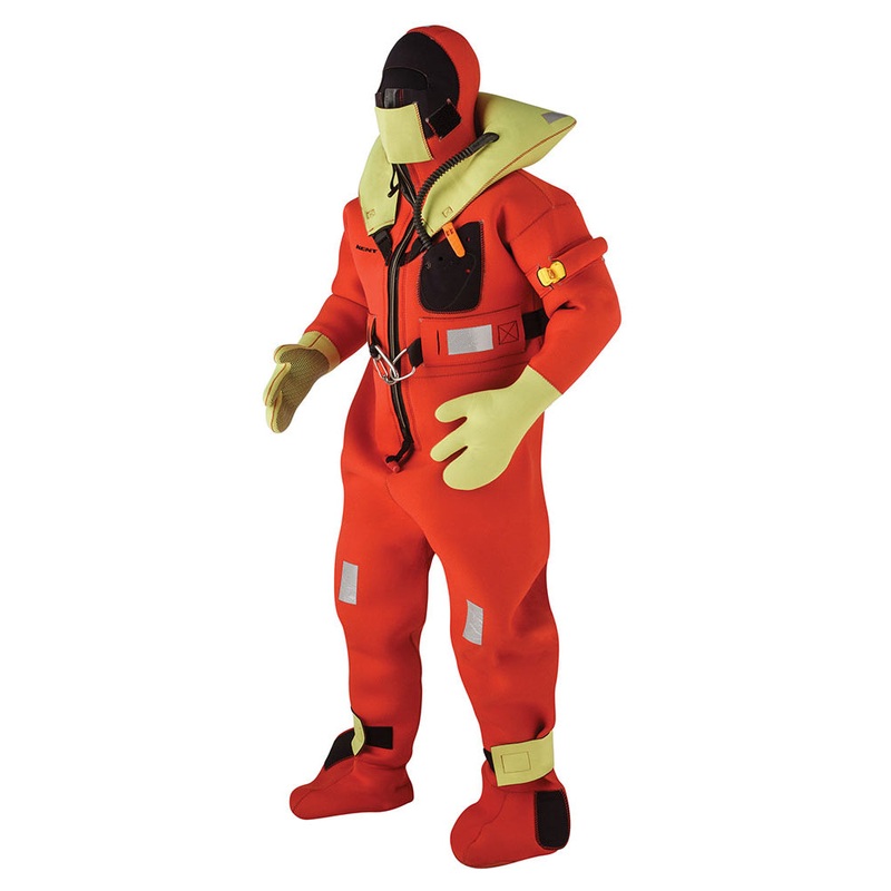 Kent Commercial Immersion Suit – USCG/SOLAS Version – Orange – Intermediate [154100-200-020-13]