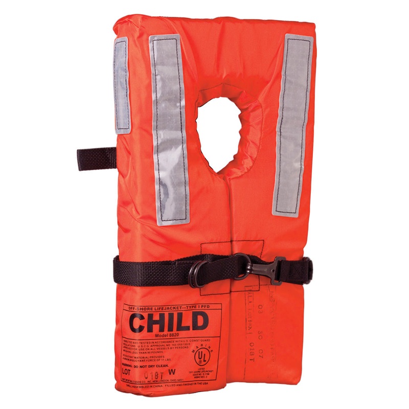 Kent Type 1 Collar Style Life Jacket – Child [100100-200-002-12]