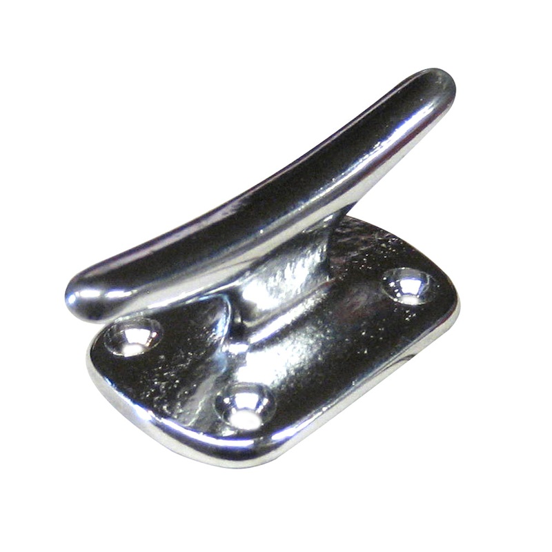 Whitecap Fender Cleat – CP/Brass – 2 [S-976C]