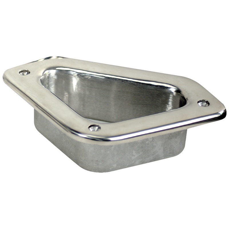 Whitecap Hawse Pipe – 316 Stainless Steel – 4-3/4 x 2-3/4 [6349]