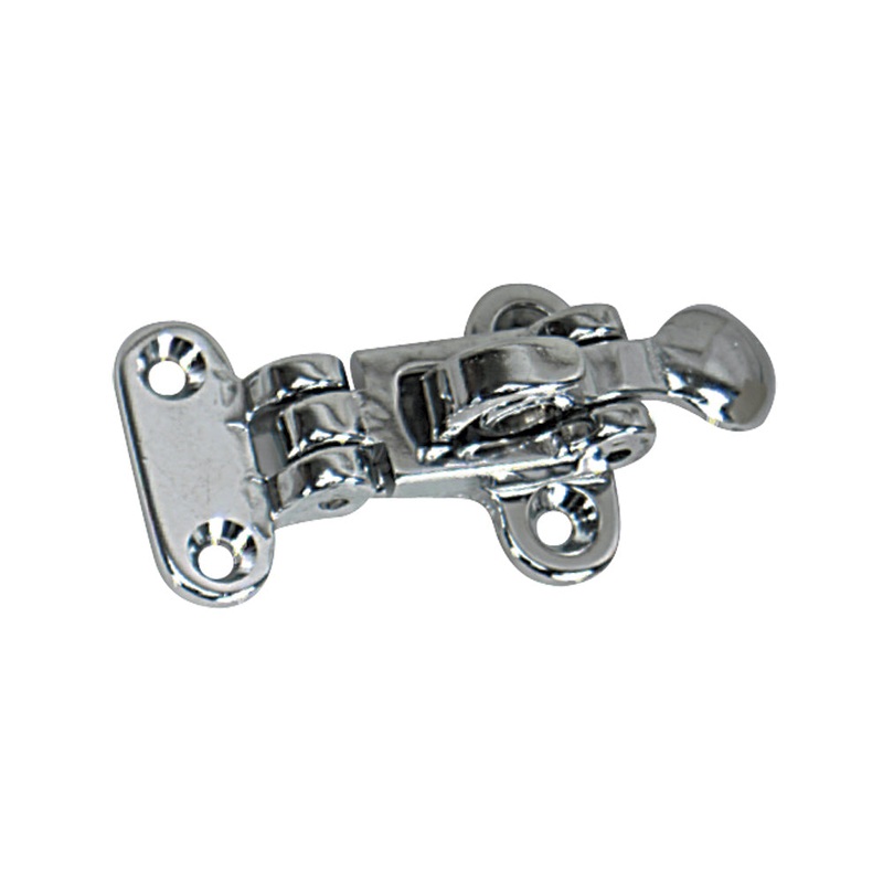 Whitecap Anti-Rattle Hold Down – CP/Brass [S-054C]