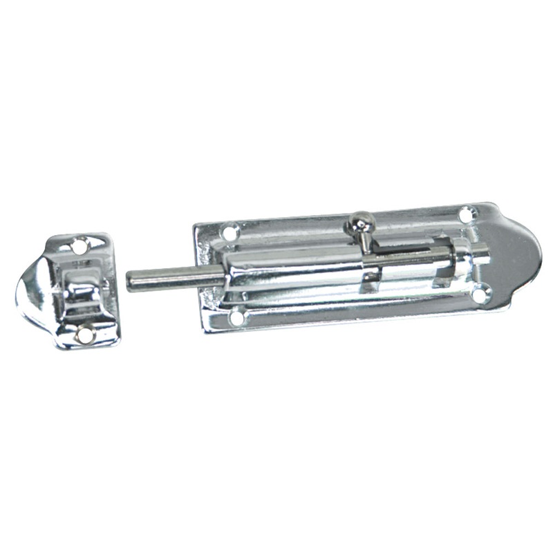 Whitecap Barrel Bolt – CP/Brass – 4 [S-586C]