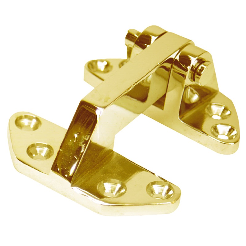 Whitecap Standard Hatch Hinge – Polished Brass – 2-5/8 x 3-1/8 [S-990BC]