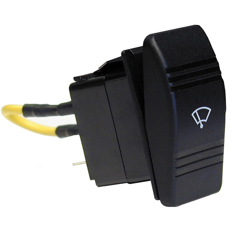 Schmitt Marine Wiper Switch – 3-Position Rocker [40400]