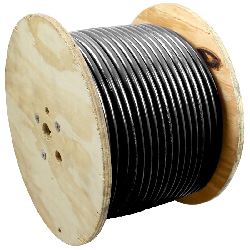 Pacer Black 4 AWG Battery Cable – 500′