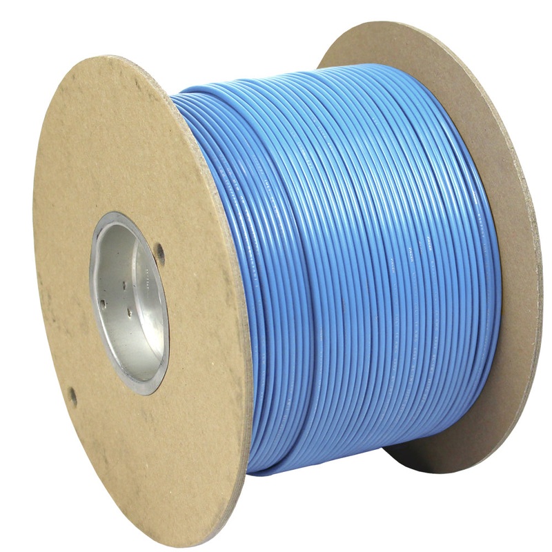 Pacer Light Blue 16 AWG Primary Wire – 1,000′
