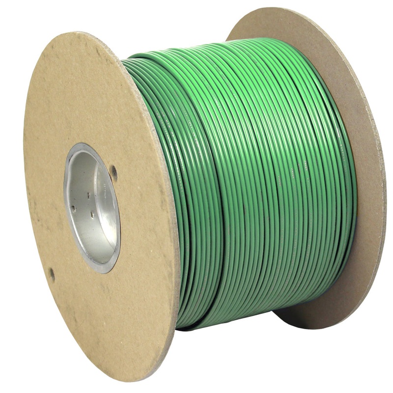 Pacer Light Green 14 AWG Primary Wire – 1,000′