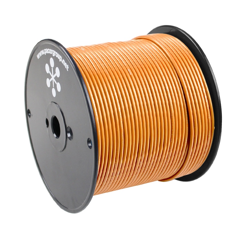 Pacer Orange 18 AWG Primary Wire – 500′