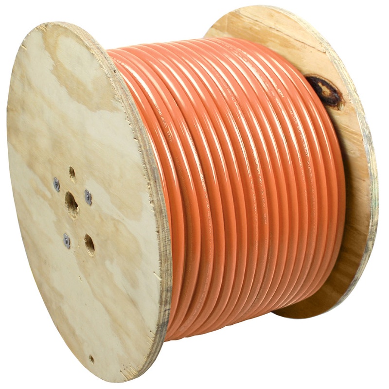 Pacer Orange 6 AWG Battery Cable – 500′