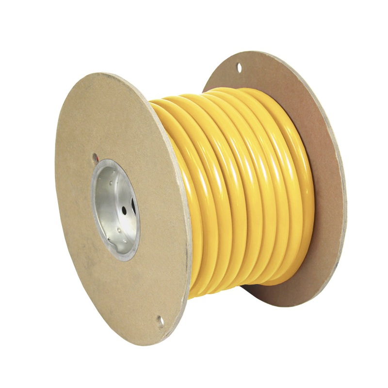 Pacer Yellow 3/0 AWG Battery Cable – 50′