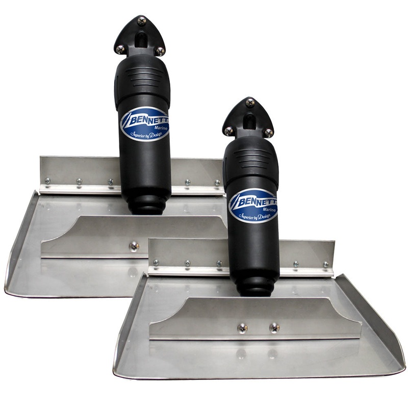 Bennett BOLT 18×12 Electric Trim Tab System – Control Switch Required [BOLT1812]