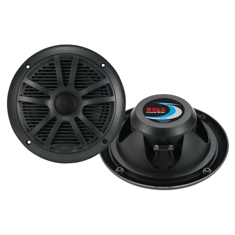 Boss Audio 6.5 MR6B Speaker – Black – 180W [MR6B]
