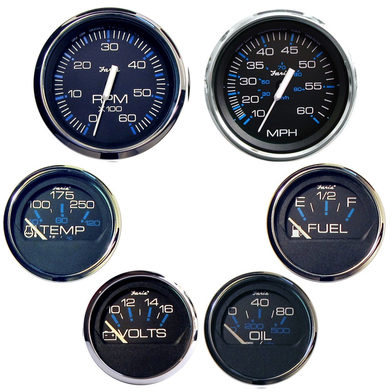 Faria Chesapeake Black SS Boxed Set – Inboard Motors [KTF003]
