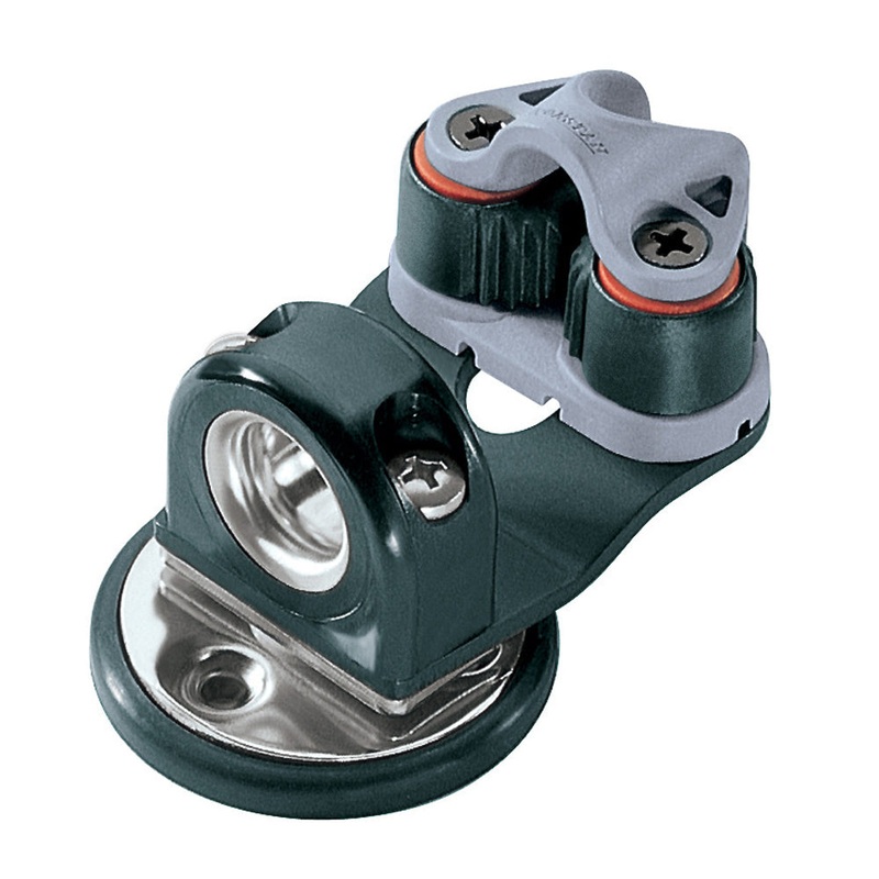 Ronstan Swivel Cleat Fairlead – 2-8mm (3/32-5/16) Rope Diameter [RF67]